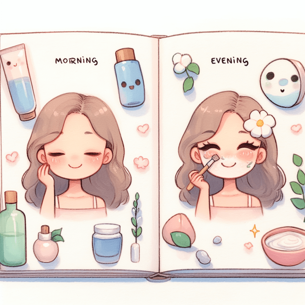 Morning vs. Evening Skincare Routine Featured Image